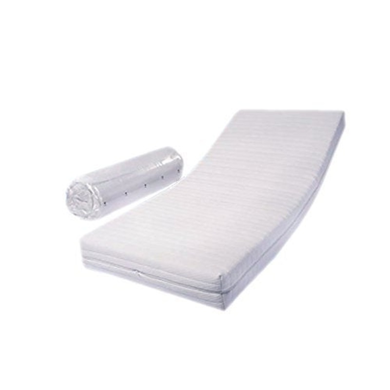 DINAFLEX Materasso SOTTOCOSTO; 100X200, Alto 14 CM in Poliuretano ESPANSO WATERFOAM, Ortopedico Anallergico E ANTIACARO, Extra Comfort