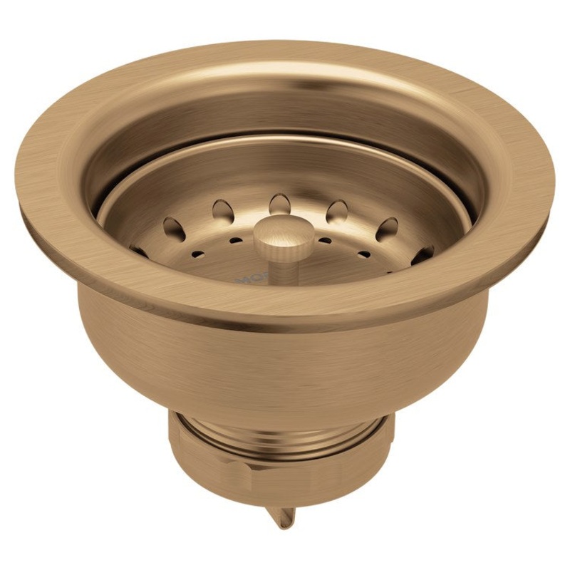 Drain Assembly with Basket Strainer Bronzed Gold