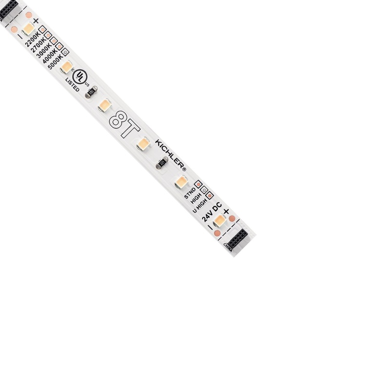 LED Tape Light from the 8T Tape Light Led Collection in White Material (Not Painted) Finish by Kichler