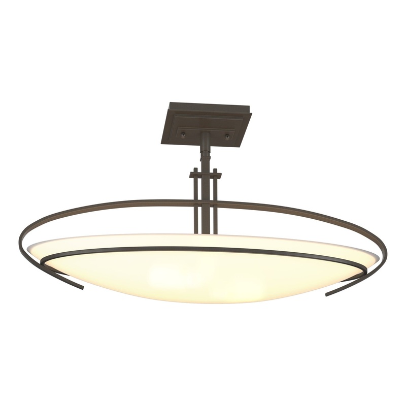 Mackintosh Semi-Flush Dark Smoke