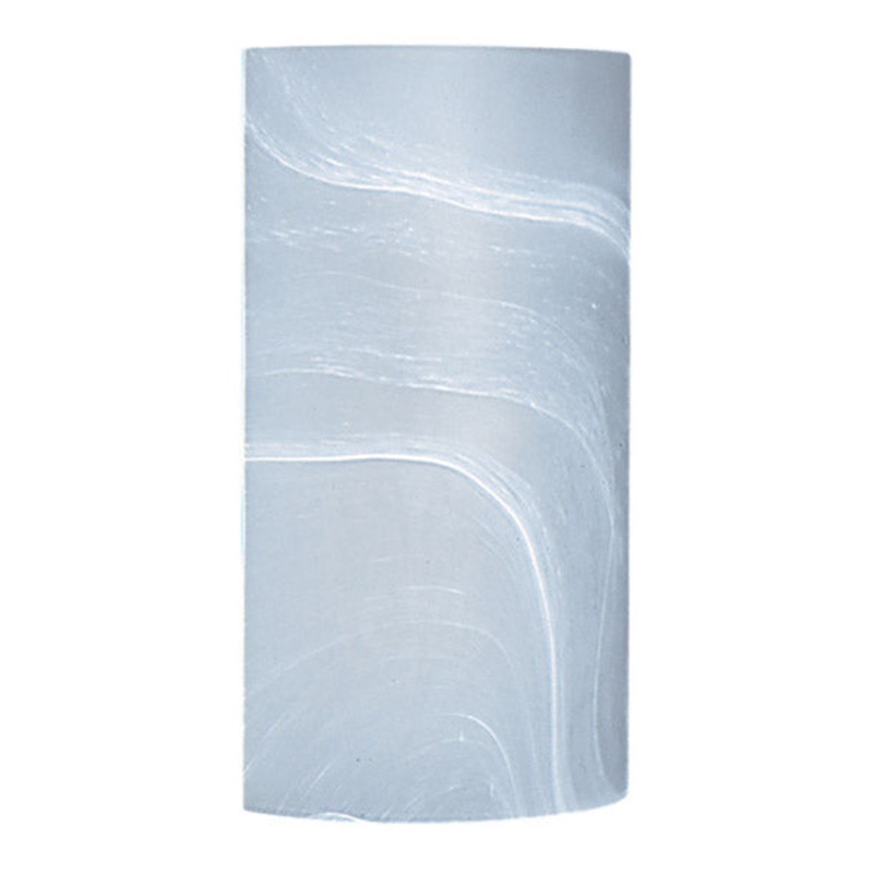 One Light Wall Sconce from the Dorian Collection in Marble Finish by Besa