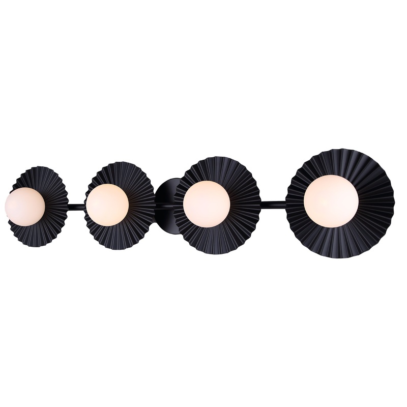 Payton 4-Light Vanity Black