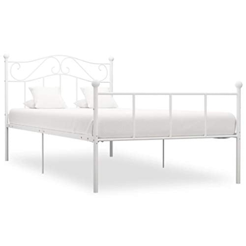 SKM Giroletto Bianco in Metallo 90×200 cm (12.4kg)