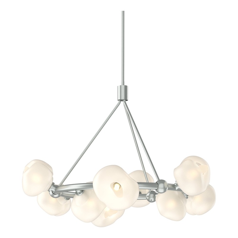 Ume 9-Light Ring Pendant Vintage Platinum