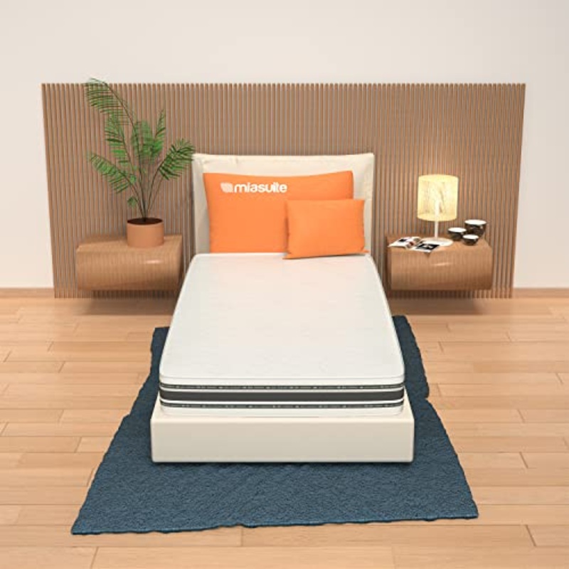 AILIME SRL Materasso Memory Singolo 80X190 H 23 CM SFODERABILE Ortopedico Dispositivo Medico Materasso Petalo