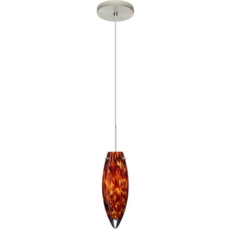 Besa 1XT-409618-SN Juliette One Light Pendant Satin Nickel (Discontinued)