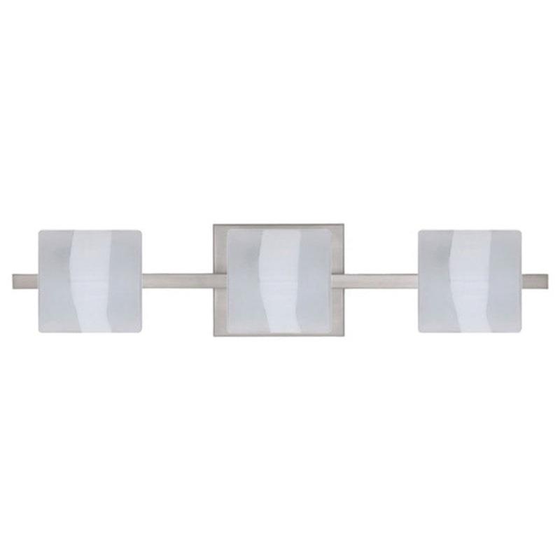 Besa 3WS-787399-SN Paolo Three Light Wall Sconce Satin Nickel
