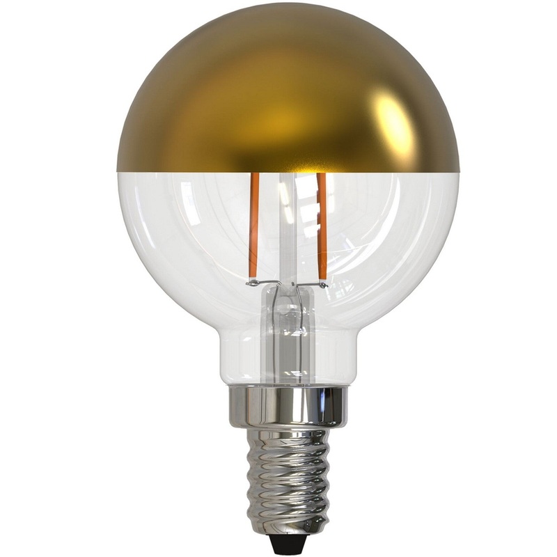 Bulbrite 776921 Light Bulb Half Gold