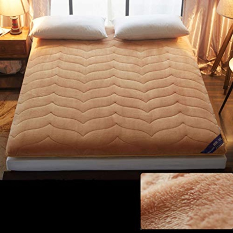GLzcyoo Stuoia strisciante, Tatami Materasso, Comfort Portatile, Materasso Piano Terra Sleeping Pad Pieghevole Mat Pigro della Base for Dormitorio Camera 6 Centimetri (Color : C, Size : 1.5 * 2m)