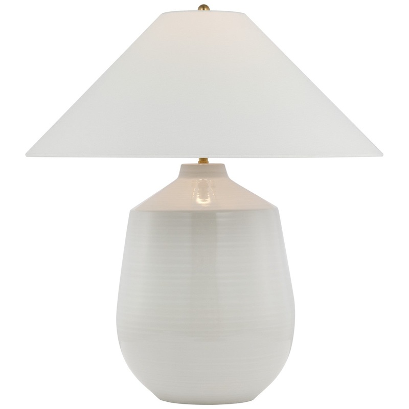 LED Table Lamp from the Lillis Collection in Ivory Finish by Visual Comfort Signature