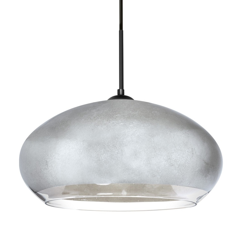 Besa J-4345SF-LED-BK Besa Brio 14 Pendant LED Pendant Black