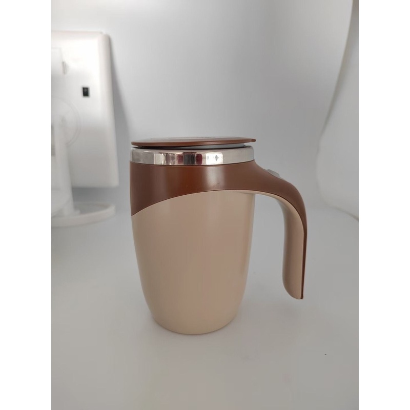 Coffee USB Rechargeable Automatic Stirring Mug – 320ml, Magnetic Mixing Coffee Cup, 12x11x15cm