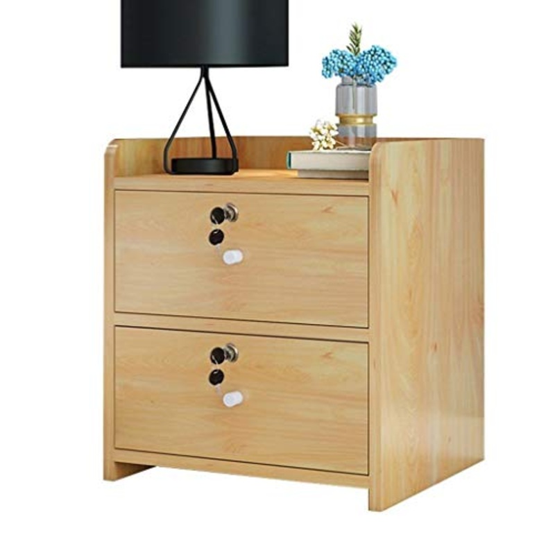 Comodini Decorazione Semplice cassetto Camera da Letto Semplice e Moderna con armadietto con Armadio Contenitore MUMUJIN