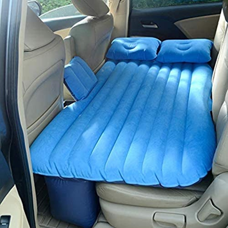 HongLianRiven Lettino da Viaggio Auto Gonfiabile Letto Auto Gonfiabile Bed Auto Tornio Auto Materasso Gonfiabile Auto d’affollamento Gonfiabile Bed Auto Cuscino d’Aria Letto 5-19 (Color : Blue)