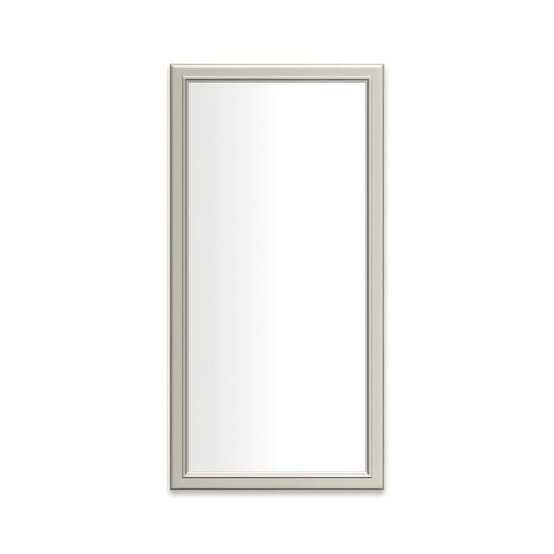 Medicine Cabinet Main Line 20 x 40 Inch 1 Doors Framed Mirror Polished Nickel Flat Top Bryn Mawr Frame Slow Close Hinges Sliding Magnification Mirror Magnetic Strip Interior Lighting USB Charging ports Electrical Outlets Phone Holder 4 Inch