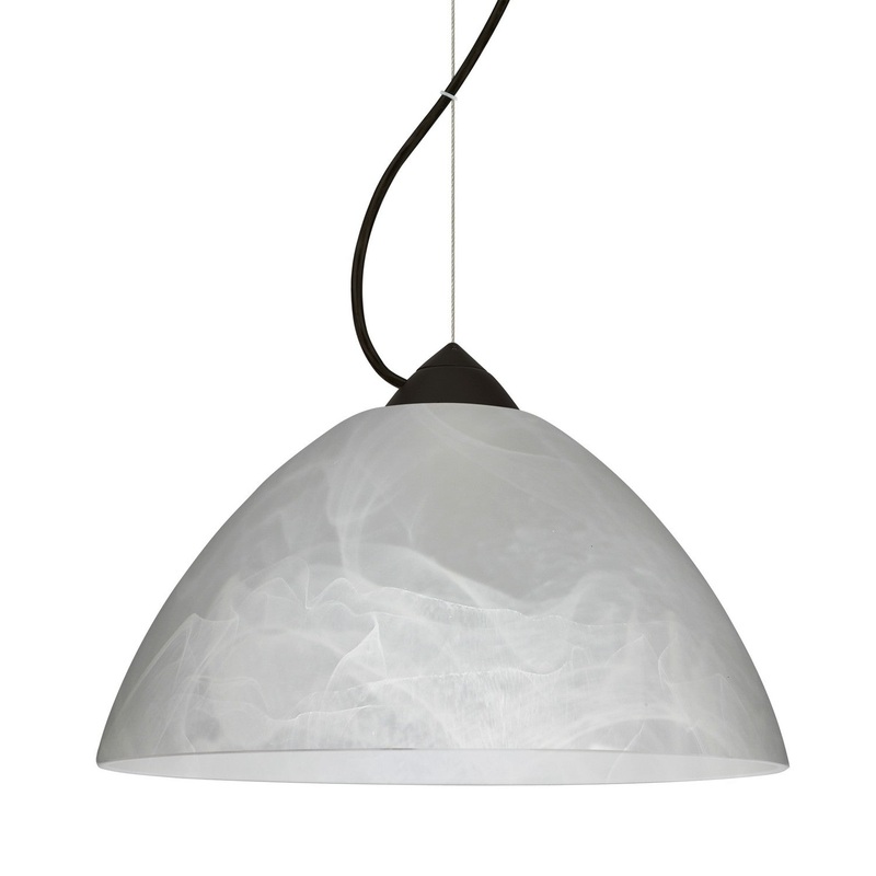 Besa 1KX-420152-BK Besa Tessa Pendant One Light Pendant Black