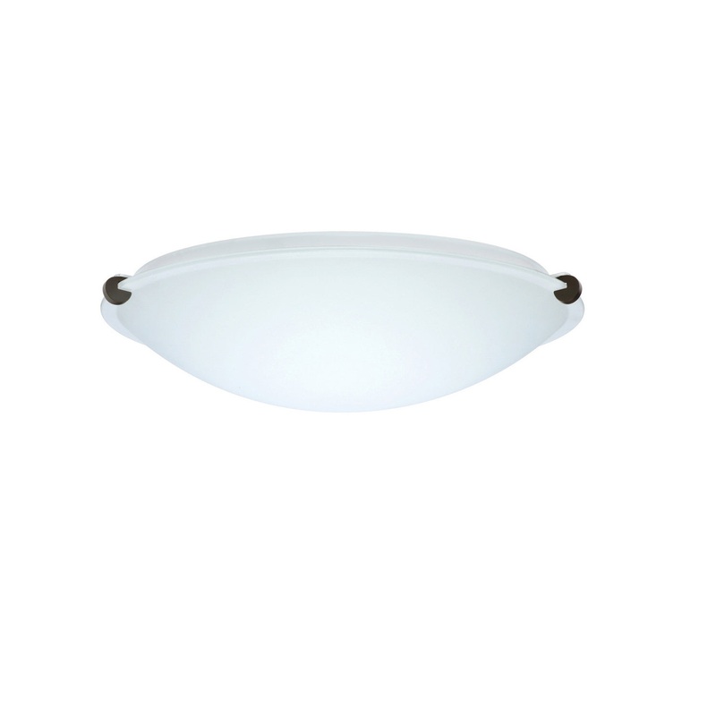 Besa 968207-LED-BR Trio One Light Ceiling Mount Bronze