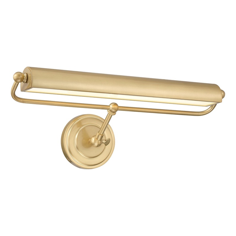 Crystorama MLR-202-AG Miller LED Wall Sconce Aged Brass