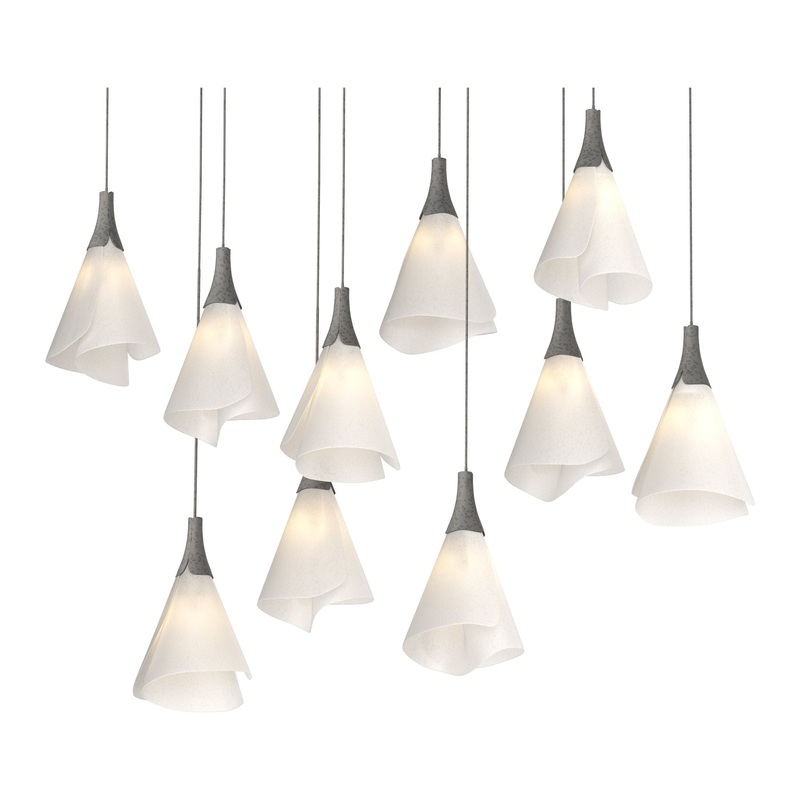 Mobius 10-Light Pendant Natural Iron