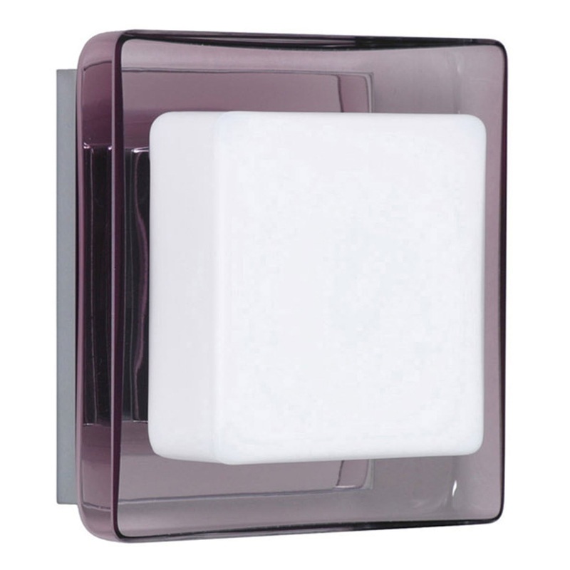 One Light Wall Sconce from the Alex Collection in Chrome Finish by Besa