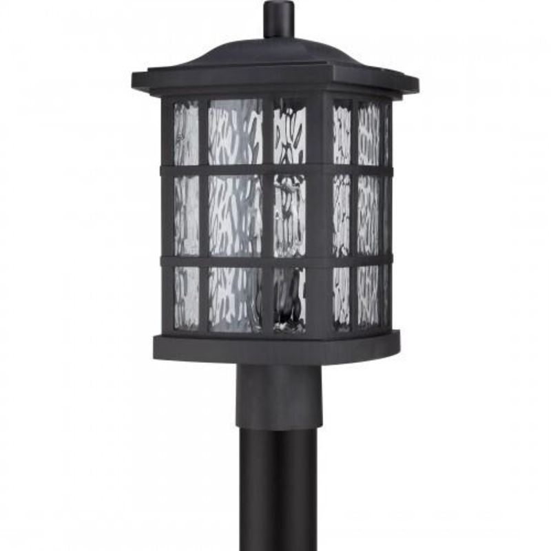 Quoizel SNN9009K Stonington Outdoor post mystic black Outdoor Lantern