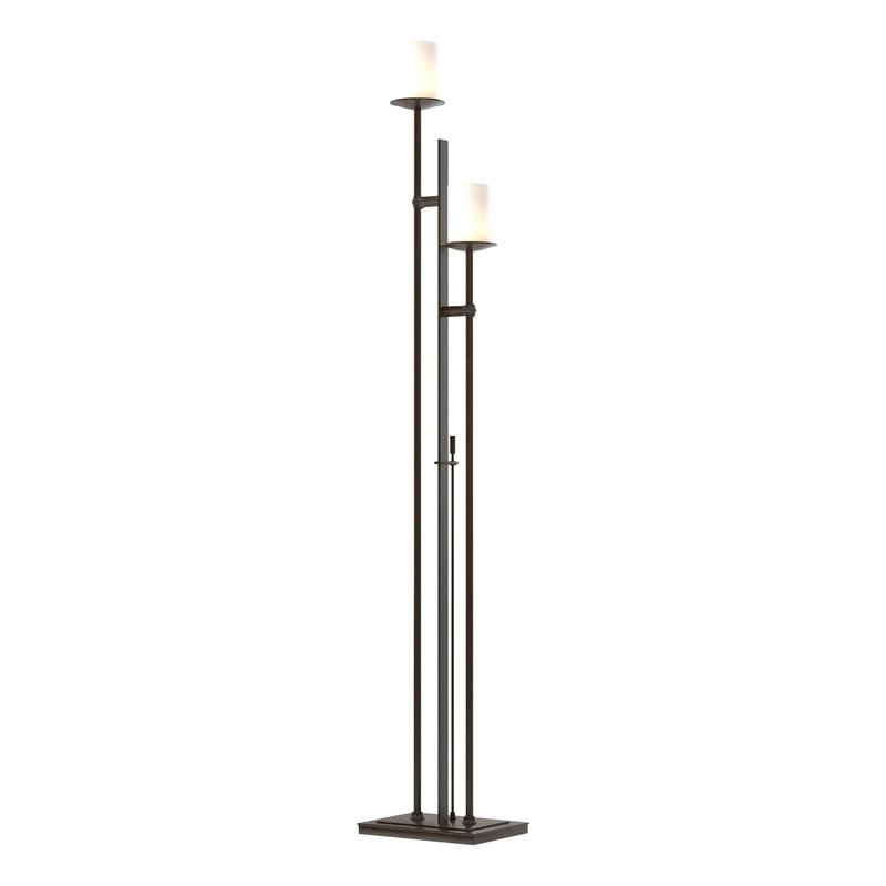 Rook Twin Floor Lamp Oil Rubbed Bronze