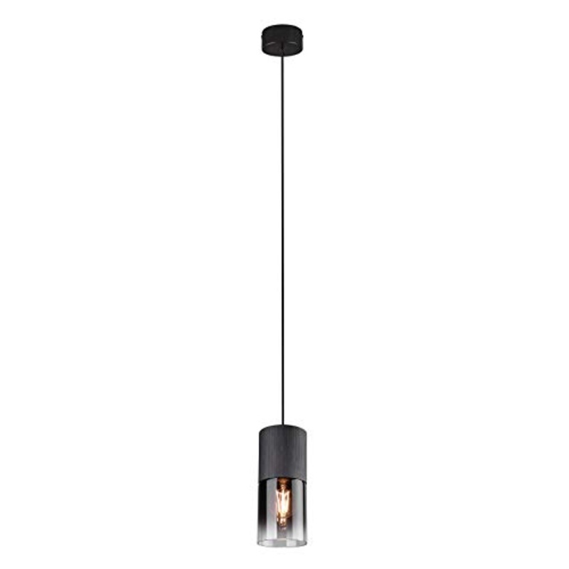 Trio Leuchten Robin Lampadario a Sospensione, Nero Opaco