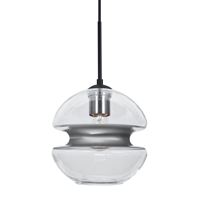 Besa 1JC-HULA8SL-BK Hula 8 One Light Pendant Black