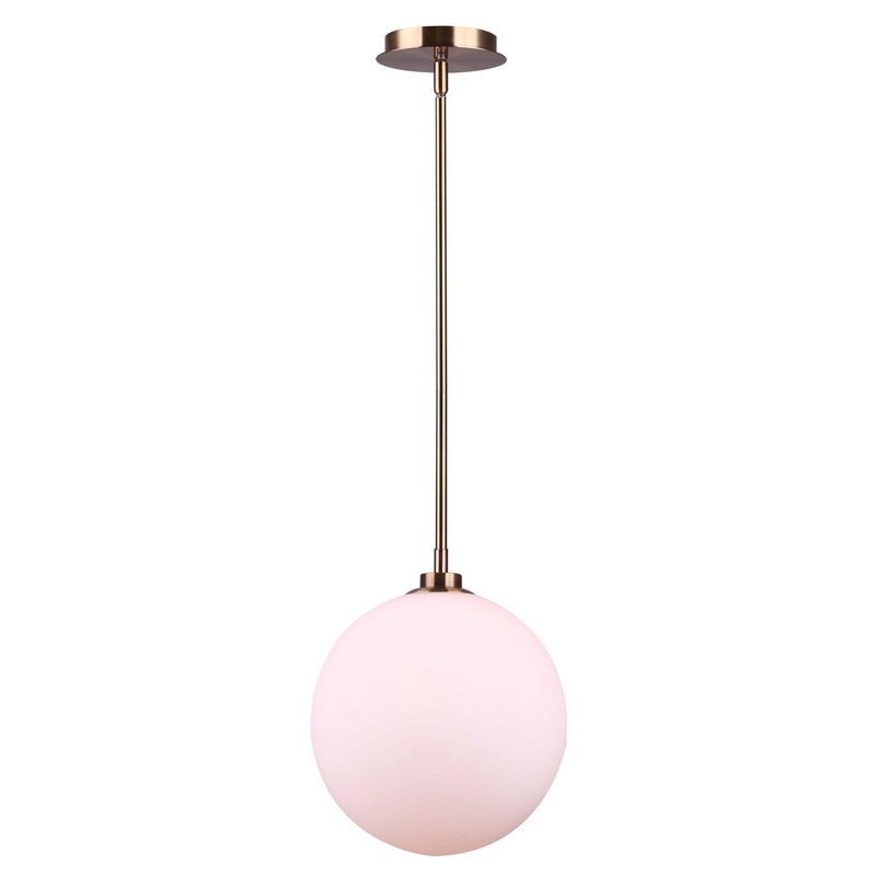 Canarm IPL1032A01-10GD Simone One Light Pendant Gold