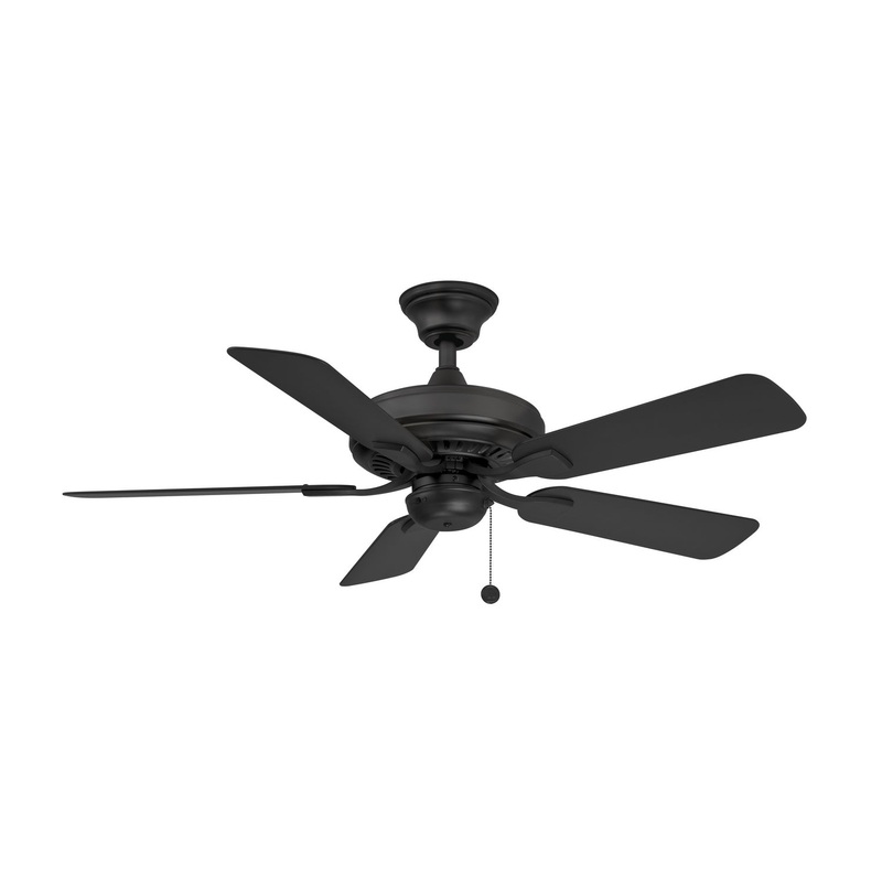 Fanimation FP9044BLW Edgewood 44 44″ Ceiling Fan Black