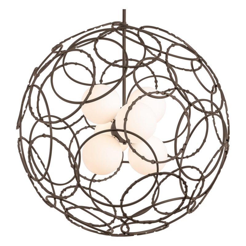 Olympus Orb Pendant Bronze