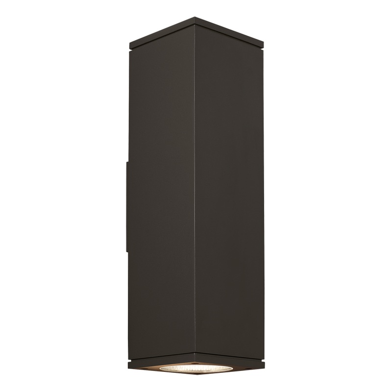 Tegel 18 Outdoor Wall Downlight Bronze 3000K / 10-Degree Beam Surge Protection