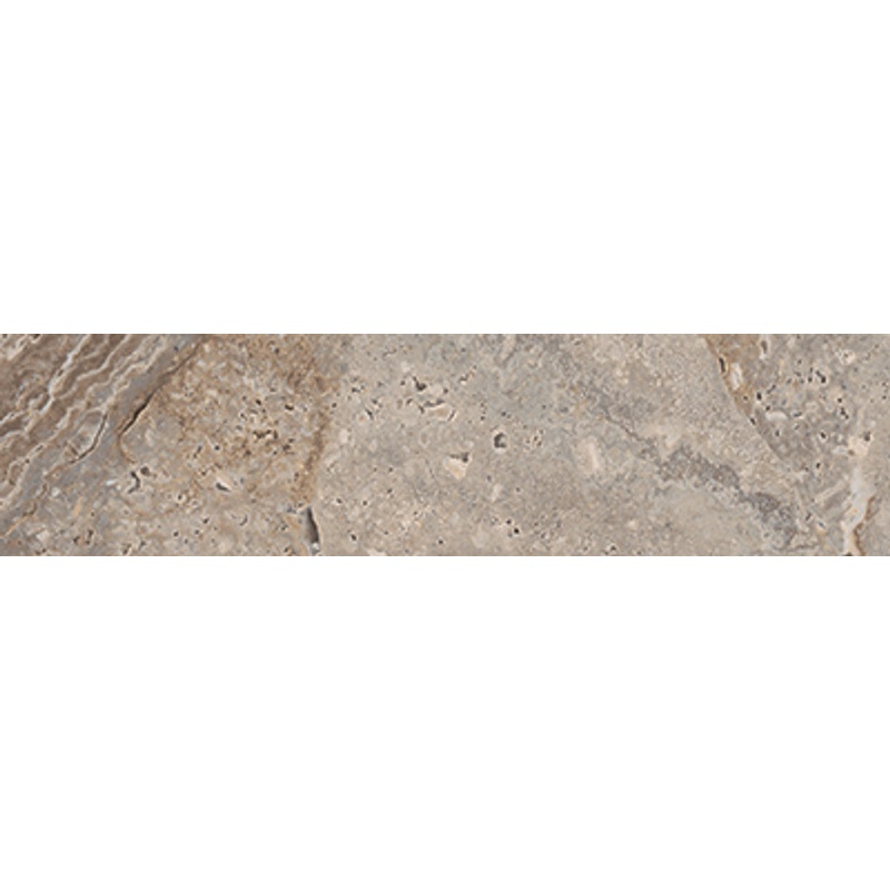 3″ x 12″ Antico Matte Walnut Porcelain Bullnose 63-554