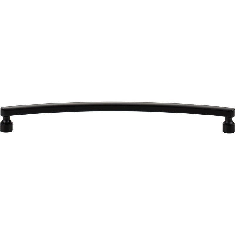 Atlas Homewares Lennox Pull 8 13/16 Inch (c-c) Matte Black
