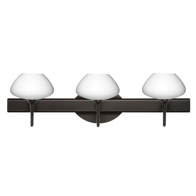 Besa 3SW-541007-BR Peri Three Light Wall Sconce Bronze