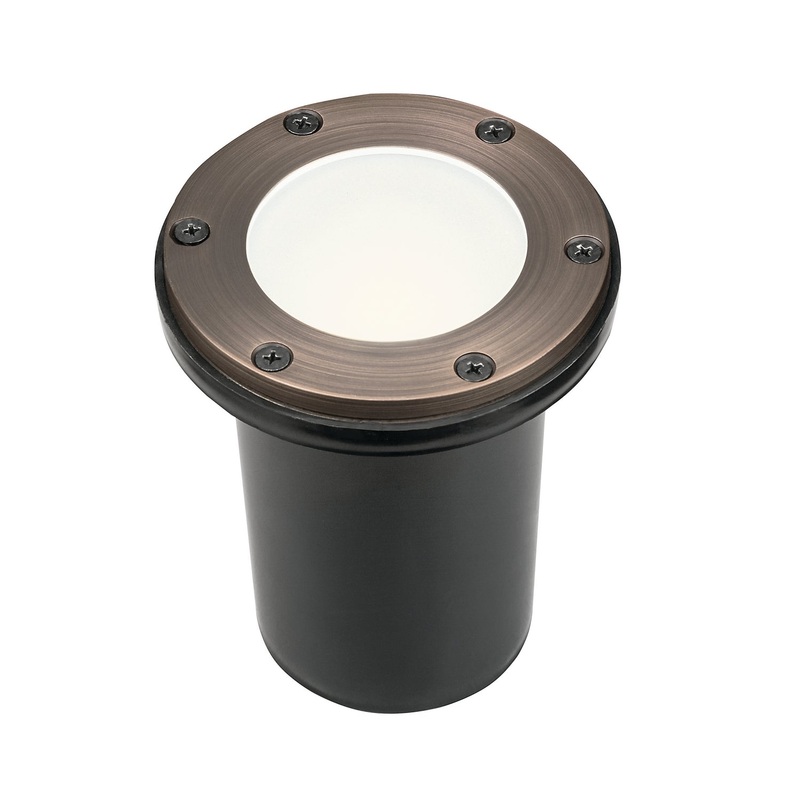 Kichler 15481CBR One Light In-Ground, Centennial Brass