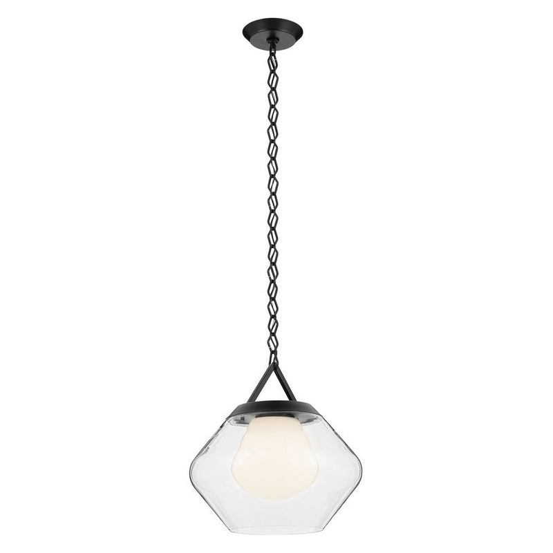 Nella 16″ 1-Light Pendant Black