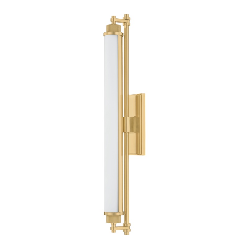 Plandome 1-Light LED Bath and Vanity Aged Brass