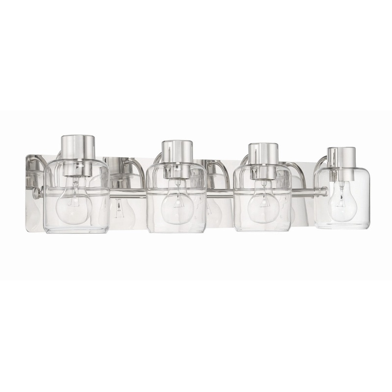 Craftmade 17728PLN4 Rori Four Light Vanity Polished Nickel
