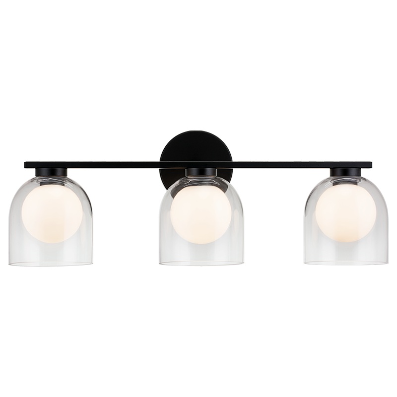 Derbishone 3-Light Wall Sconce Chrome