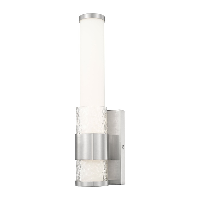 Egon 1-Light Wall Sconce Brushed Nickel