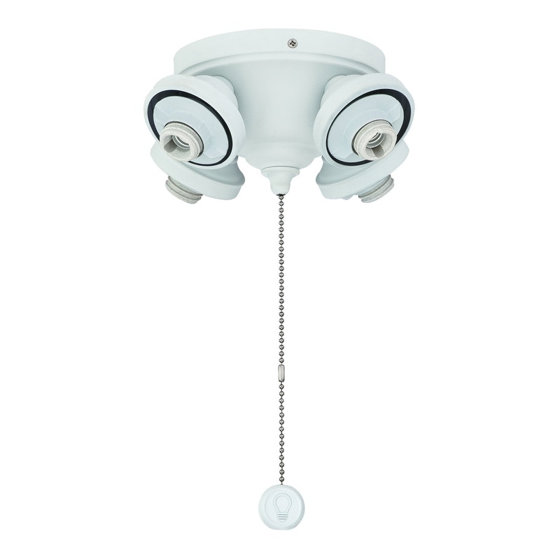 Fanimation F8MW Fitters Four Light Fitter Matte White (Discontinued)