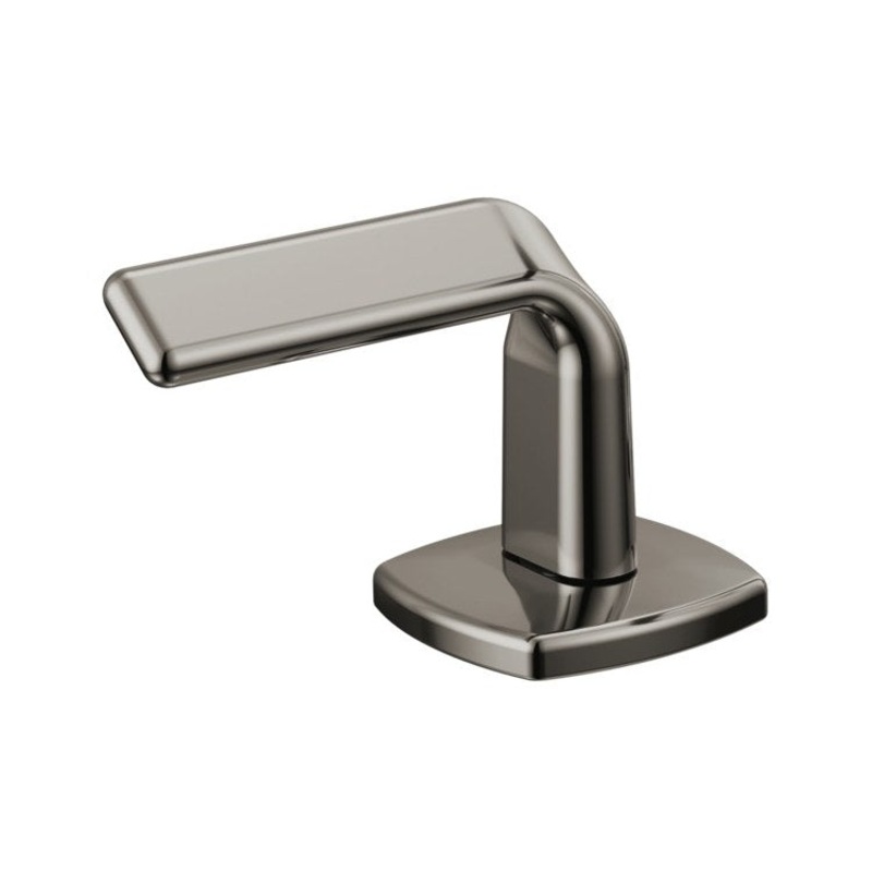 Handle Kit Allaria Zinc 2 Twist Lever Brilliance Black Onyx ADA for Widespread Lavatory