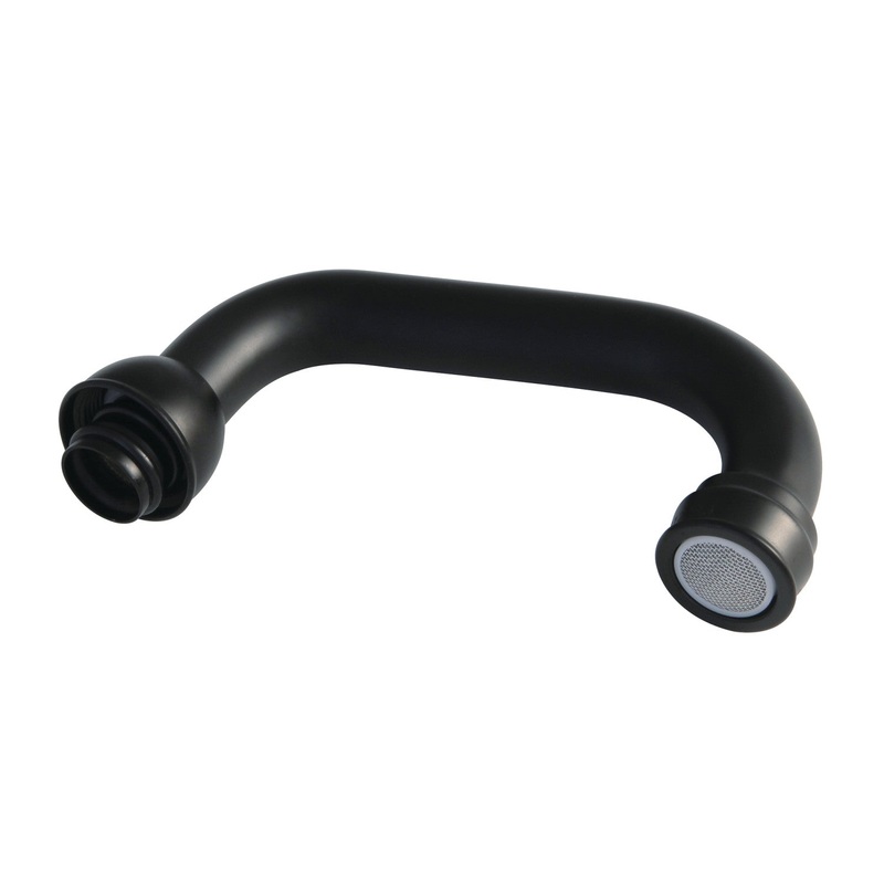KSP212MB Brass Faucet Spout, Matte Black