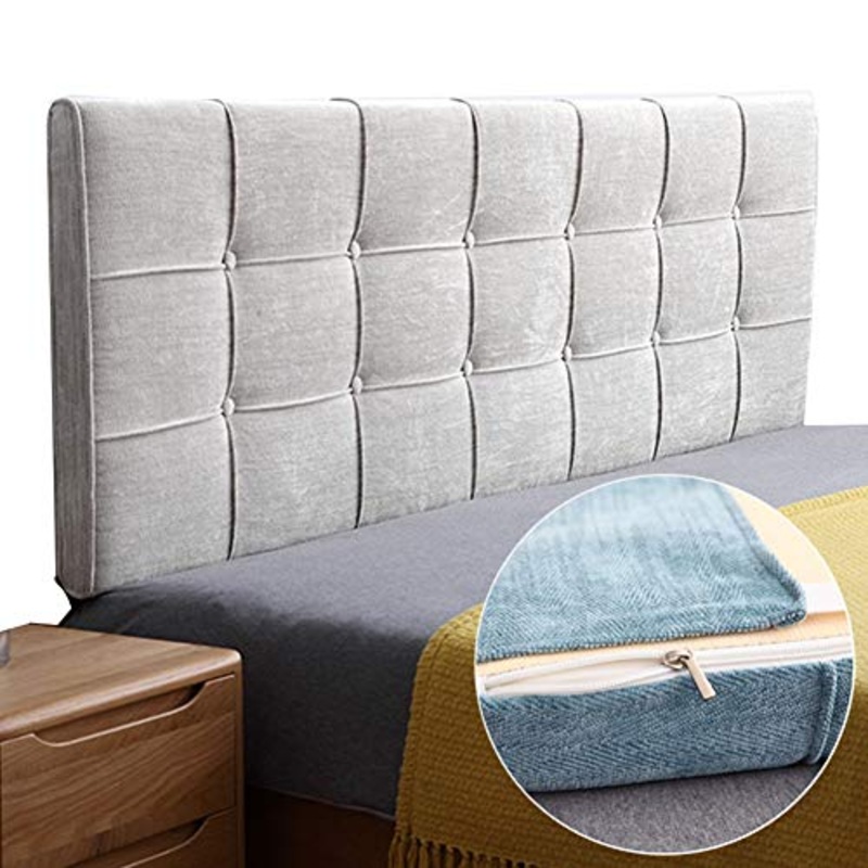 LIANGJUN Cuscini Testiera Letto Pad Lombare Capezzale Cuscino Senza Testiera Cuscino Da Parete Schienale Pad Lombare Letto Matrimoniale Dimensione Piena, Lavabile, 5 Colori
