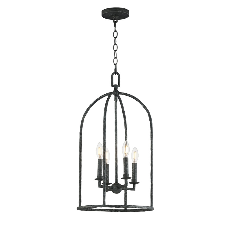 Martel 4-Light Pendant Blacksmith