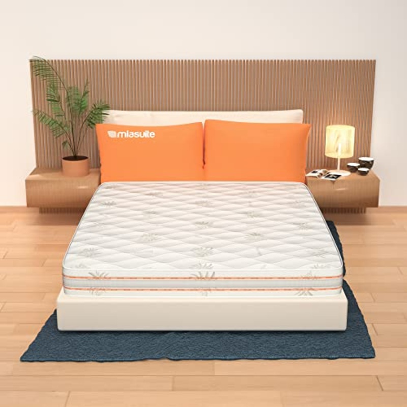 miasuite i sogni italiani Materasso Matrimoniale MEMORYFOAM Misura 160X190 Altezza 25 cm. SFODERABILE Aloe Vera Modello Top 25