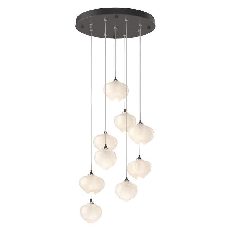 Ume 9-Light Pendant Dark Smoke