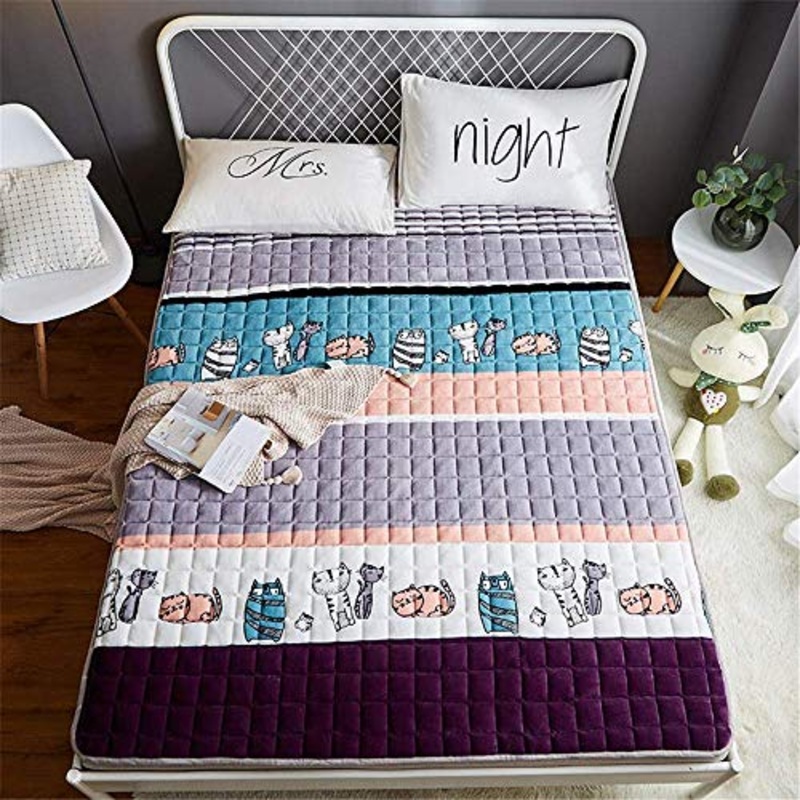 Z&HA Pig Cartoon Futon Tatami Giapponesi Materasso futon futon, Idea Regalo per i Bambini,B,180 * 200CM