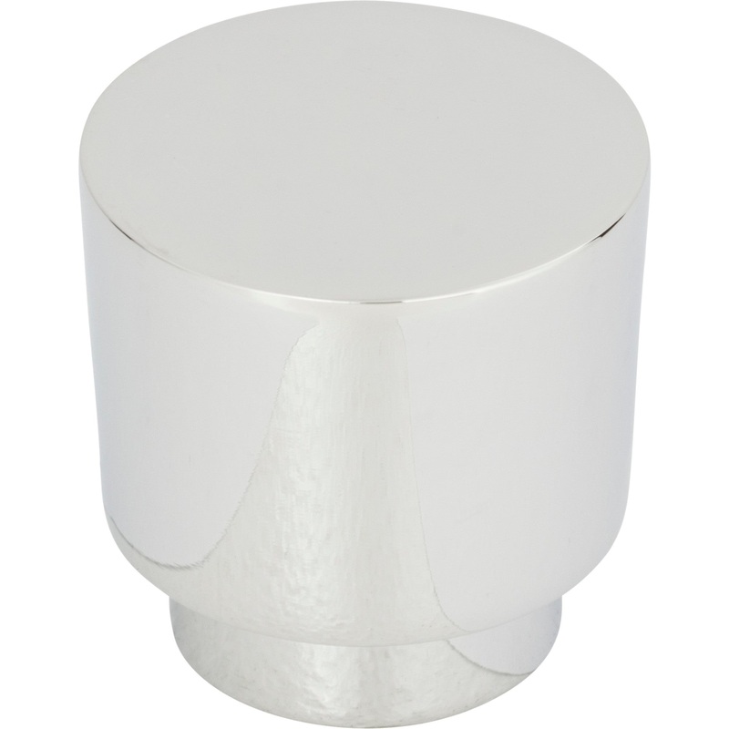 Atlas Homewares Tom Tom Knob 1 1/4 Inch Polished Chrome